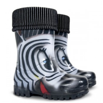 Резиновые сапоги Demar TWISTER LUX PRINT S ( зебра )